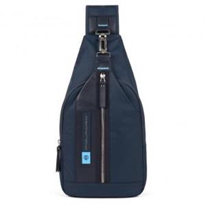 Piquadro PQ-Bios Sling Bag 37.5 cm, blue