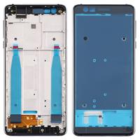 huismerk Voorzijde behuizing LCD frame bezel plaat voor Nokia 3 1 TA-1049 TA-1057 TA-1063 TA-1070 (zwart)