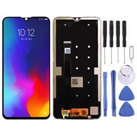 huismerk LCD-scherm en digitizer volledige montage voor Lenovo Z6 Lite (zwart)