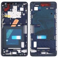 huismerk Front behuizing LCD frame bezel Plate voor Nokia 9 PureView (blauw)