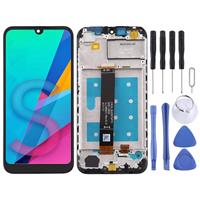 huismerk LCD-scherm en digitizer volledige montage met frame voor Huawei Honor 8S (zwart)