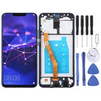 huismerk LCD-scherm en digitizer volledige montage met frame voor Huawei mate 20 Lite/Maimang 7 (blauw)