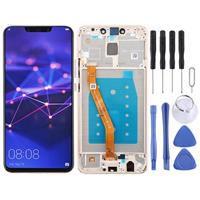 huismerk LCD-scherm en digitizer volledige montage met frame voor Huawei mate 20 Lite/Maimang 7 (goud)