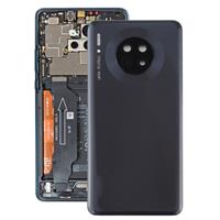 huismerk Originele batterij achtercover met camera lens voor Huawei mate 30 (zwart)