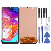 huismerk incell LCD-scherm en digitizer volledige montage voor Galaxy A70 (zwart)