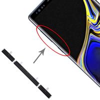 huismerk 10 set Zijkleutels voor Galaxy Note 9 (zwart)