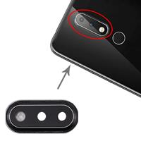 huismerk Camera lens cover voor Nokia X6 (zwart)