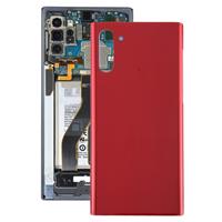 huismerk Batterij achtercover voor Galaxy Note 10 (rood)