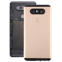 huismerk Batterij achtercover met camera lens & vingerafdruk sensor voor LG V20 mini (goud)