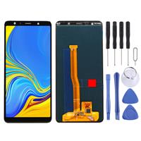 huismerk LCD-scherm en Digitizer voor Galaxy A7 (2018) A750F / DS (zwart)