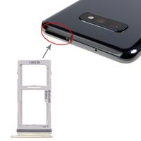 huismerk SIM-kaartlade + SIM-kaartlade / Micro SD-kaartlade voor Galaxy S10+ / S10 / S10e(Goud)