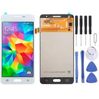 huismerk LCD Screen and Digitizer Full Assembly for Galaxy Grand Prime SM-G530F SM-G531F(White)