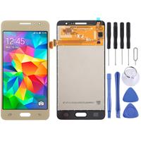 huismerk LCD-scherm en digitizer volledige assemblage voor Galaxy Grand Prime SM-G530F SM-G531F(Goud)