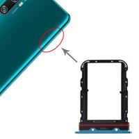 huismerk SIM-kaartlade + SIM-kaartlade voor Xiaomi Mi CC9 Pro (Blauw)