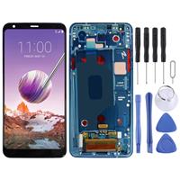 huismerk LCD-scherm en digitizer volledige assemblage met frame voor LG Stylo 4 / Q Stylo 4 / Q710 / Q710MS / Q710CS (Blauw)