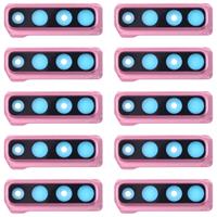 huismerk 10 PCS Camera Lens Cover for Galaxy A9 (2018) A920F/DS (Pink)