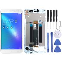 huismerk LCD-scherm en digitizer volledige assemblage met frame voor Asus ZenFone Live ZB501KL X00FD A007 (Wit)