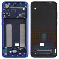 huismerk Front behuizing LCD frame bezel Plate voor Xiaomi mi CC9/9 Lite (blauw)