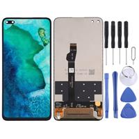 huismerk LCD-scherm en digitizer volledige vergadering voor Huawei Honor V30 / OXF-AN00 (Zwart)