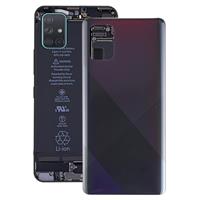 huismerk Originele batterij achterkant voor Galaxy A71 (Zwart)