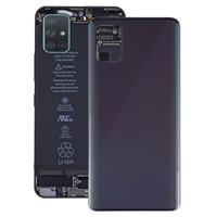 huismerk Originele batterij achterkant voor Galaxy A51 (Zwart)