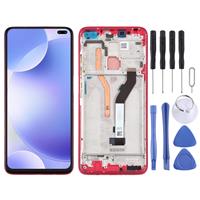 huismerk LCD-scherm en digitizer volledige assemblage met frame voor Xiaomi Redmi K30 4G-versie (rood)