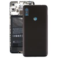 huismerk Battery back cover met kant toetsen voor Xiaomi Redmi opmerking 6 Pro (zwart)