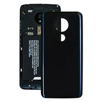 huismerk Battery back cover voor Motorola Moto G7 Power (blauw)