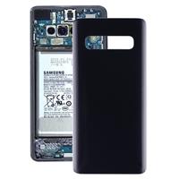 huismerk Originele Battery back cover voor Galaxy S10 SM-G973F/DS SM-G973U SM-G973W (zwart)