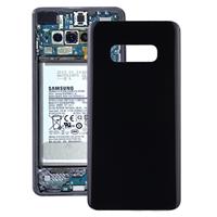 huismerk Battery back cover voor Galaxy S10e SM-G970F/DS SM-G970U SM-G970W (zwart)