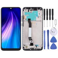 huismerk LCD-scherm en digitizer volledige assemblage met frame voor Xiaomi Redmi Note 8 (Zwart)