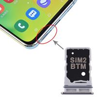 huismerk SIM-kaartlade + SIM-kaartlade voor Samsung Galaxy A80 (Zilver)