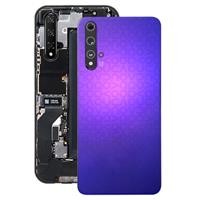 huismerk Originele batterij achterkant met camera lens cover voor Huawei Nova 5T (Paars)