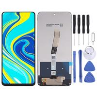 huismerk Originele LCD-scherm en Digitizer Volledige Assemblage voor Xiaomi Redmi Note 9S / Redmi Note 9 Pro (Zwart)