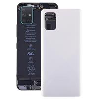 huismerk Originele batterij achterkant voor Galaxy A71(Wit)