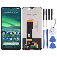 huismerk LCD-scherm en digitizer volledige assemblage voor Nokia 2.3 (Zwart)