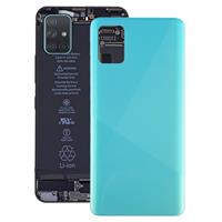 huismerk Originele batterij achterkant voor Galaxy A51 (Blauw)