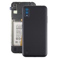 huismerk Batterij Back Cover voor Samsung Galaxy A01(Zwart)