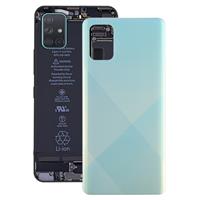 huismerk Originele batterij achterkant voor Galaxy A71 (Blauw)