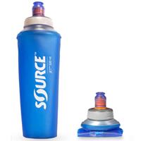 Source bidon sport 0,25 liter polyetheen blauw opvouwbaar