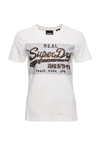 Superdry Vintage Logo T-Shirt mit reflektierendem Rechteck