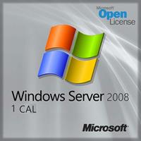 microsoftco Microsoft Windows Server 2008, 1 User CAL