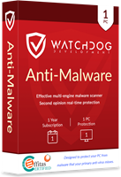 watchdogdevelopment Watchdog Anti-Malware 1 eenheid / 3 jaar