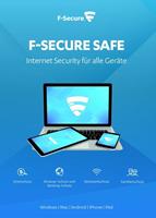 F-Secure Safe Internet Security 2020, download, volledige versie 7 apparaten 1 Jaar