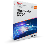 Bitdefender Family Pack 2020, tot 15 apparaten, 1-3 jaar volledige versie 2 Jaar