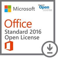 microsoftco Microsoft Office 2016 Standard Open NL, Open License Terminalserver, Volumenlizenz