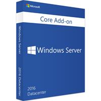 microsoftco Windows Server 2016 Datacenter, Core AddOn Zusatzlizenz 2 Cores