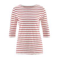 Living Crafts Shirt 3/4-Arm-Shirts rot/weiß Damen 