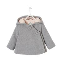 Vertbaudet Baby Übergangsjacke für Mädchen grau Mädchen 