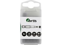 Fortis Bit 1/4 DIN 3126 E6,3 Hex 5x50 10 Stück